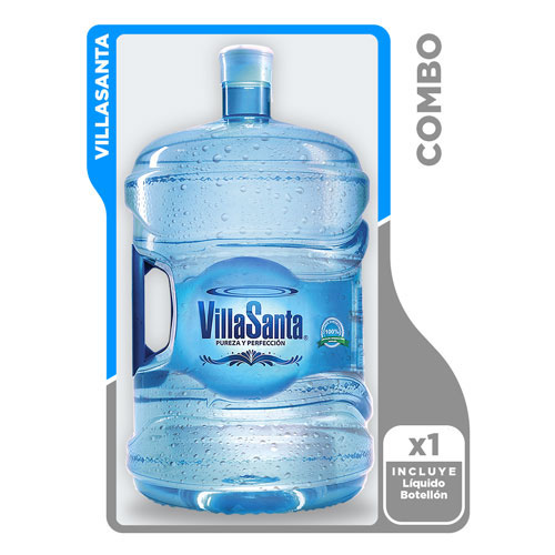 Combo VillaSanta 20 litros Bidón + Agua